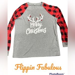 Men’s holiday pj shirt